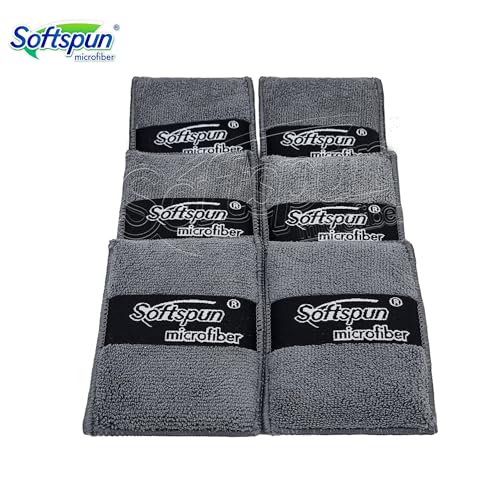 SOFTSPUN Microfiber Reusable Square Polishing
