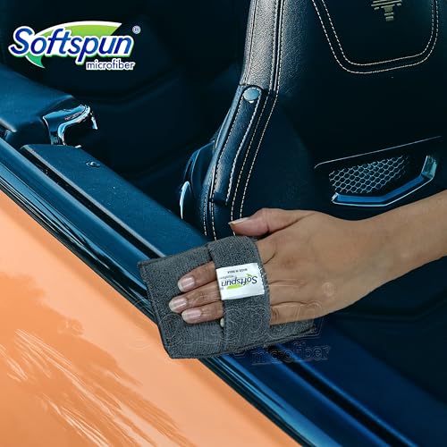 SOFTSPUN Microfiber Reusable Square Polishing
