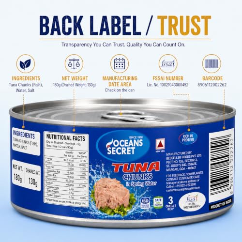 Oceans Secret Tuna Chunks