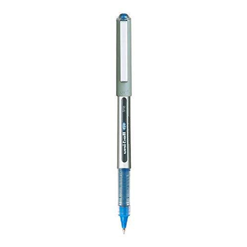 uni-ball Eye UB157 0.7mm Roller Ball Pen | Blue Ink, Pack of 3 - Image 3
