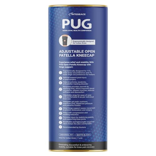 PUG Open Patella Kneecap, Adjustable
