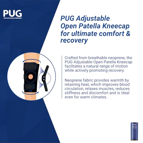 PUG Open Patella Kneecap, Adjustable