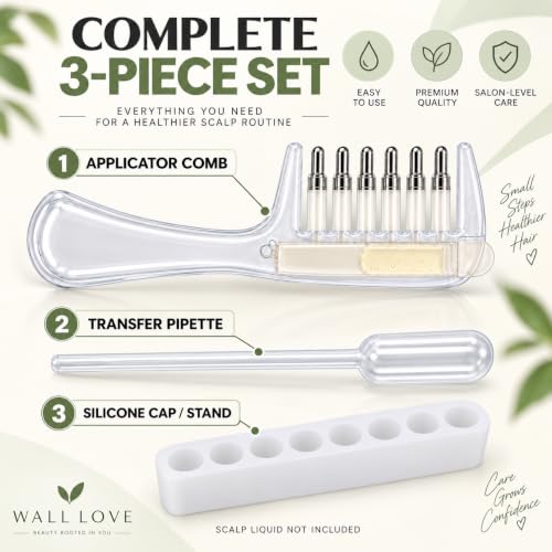 Hair Oil Applicator Comb, Refillable