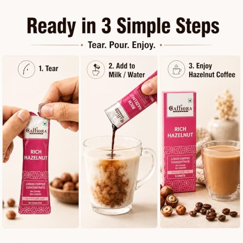 Caffiora Hazelnut Flavoured Instant Coffee