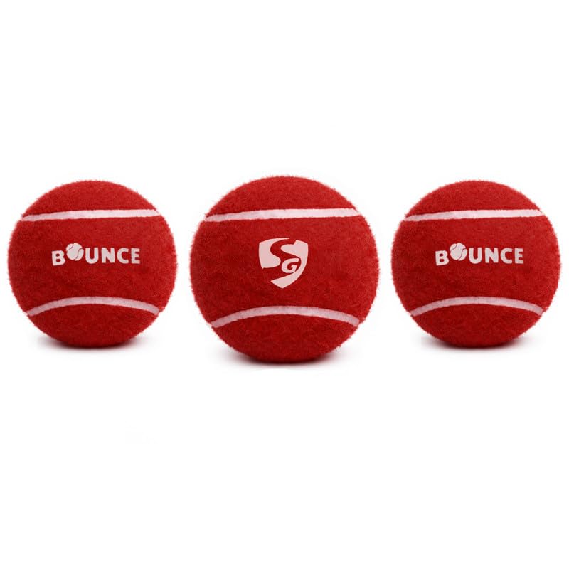 SG Heavy Tennis Cricket Ball – Power • Durability • Strong Bounce