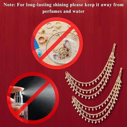 MEENAZ Brass copper Gold kanchain