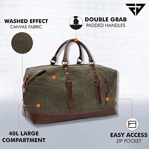 Fur Jaden 40L Canvas Weekender