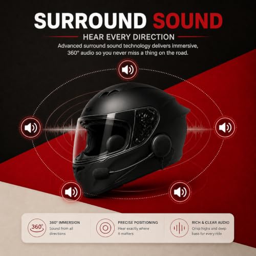 Primate Y12 Bluetooth Motorcycle Helmet