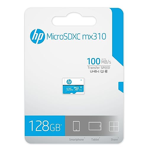 HP 128GB MicroSD Memory Card