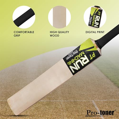 Protoner Cricket Tennis Bat, Wooden
