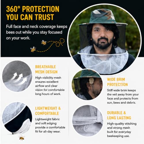 ANP BEE Honey Beekeeping Veil