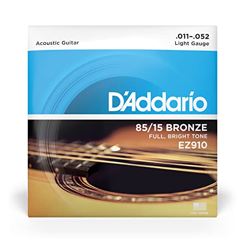 D'Addario Bronze Acoustic Guitar Strings_85/15
