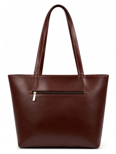 Handbag for Women, Brown Faux