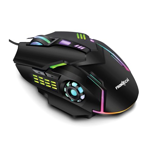 FRONTECH Wired Gaming Mouse, 6