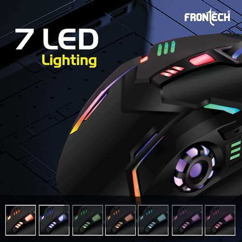 FRONTECH Wired Gaming Mouse, 6