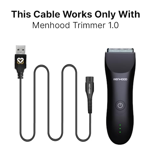 MENHOOD Charging Cable for Trimmer