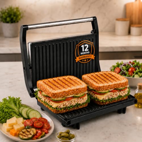ITALIA 700W Electric Grill Sandwich
