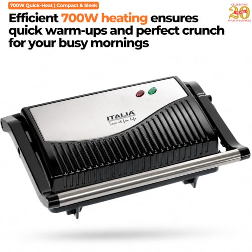 ITALIA 700W Electric Grill Sandwich