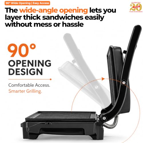 ITALIA 700W Electric Grill Sandwich