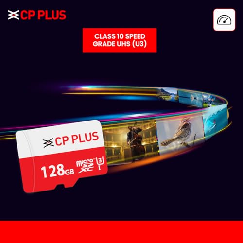 CP PLUS 128GB microSDXC Memory