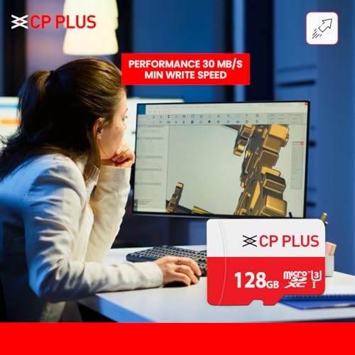 CP PLUS 128GB microSDXC Memory