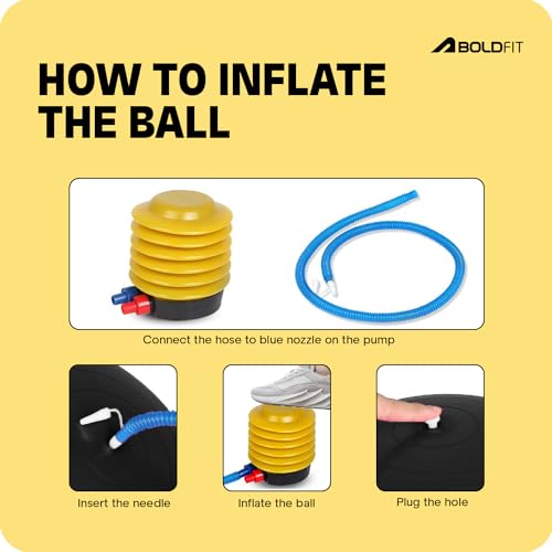 Boldfit Gym Ball for Exercise