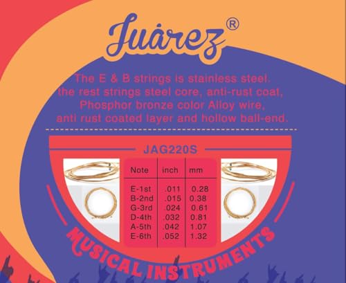 Juarez 7-Piece Phosphor Bronze Acoustic