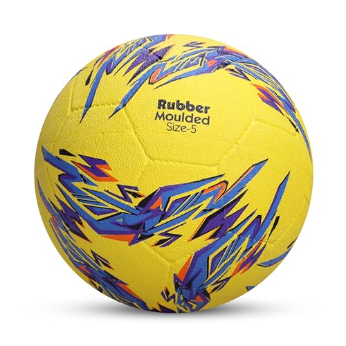 Nivia Combo Storm 2.0 Football (Size - 5, Yellow) with Ball Pump - Image 5
