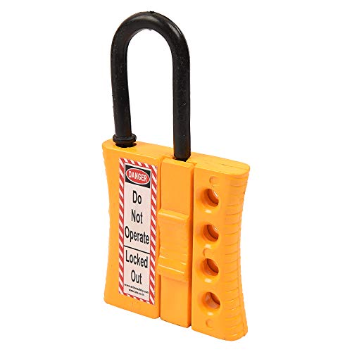 Lockout HASP De-Electric AK-SLDH-75Y Lock and hold (Pack of 5) - Image 3