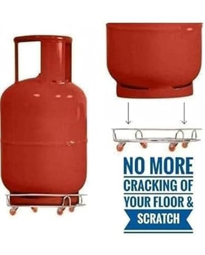 Steel LPG Gas Cylinder Trolley
