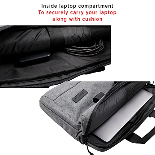 Stuffcool Magnus Messenger bag for Laptop & Macbook Pro (Grey) - Image 2