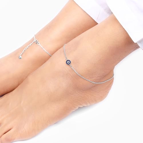 GIVA 925 Silver Anklet for Women, Single | Gifts for Women & Girls - Image 2