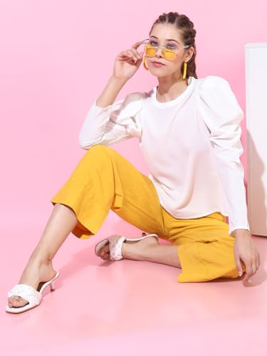Tokyo Talkies Women Regular Fit TTTP010007 White M - Image 2
