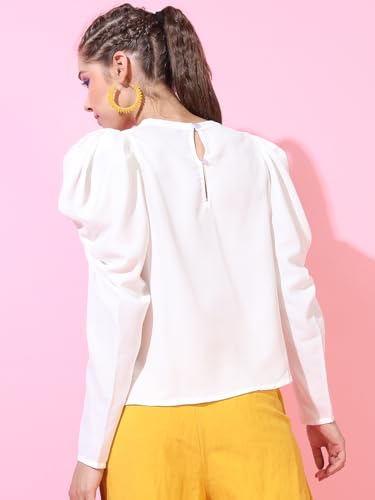 Tokyo Talkies Women Regular Fit TTTP010007 White M - Image 3