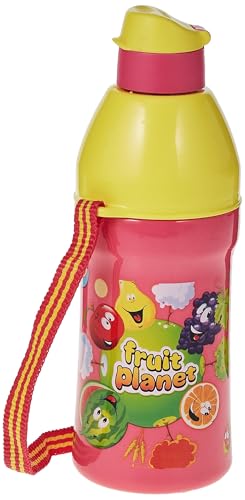 Milton Kool Joy Plastic School Water Bottle, 400ml/77mm, Blue