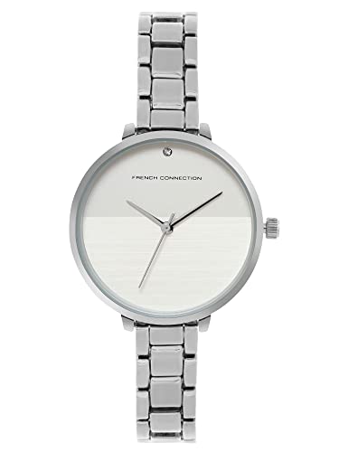French Connection Women's BelleAnalog Watch Silver Strap-FCS001A - Image 2