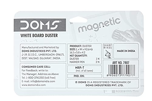 DOMS Fine Magnetic Whiteboard Duster