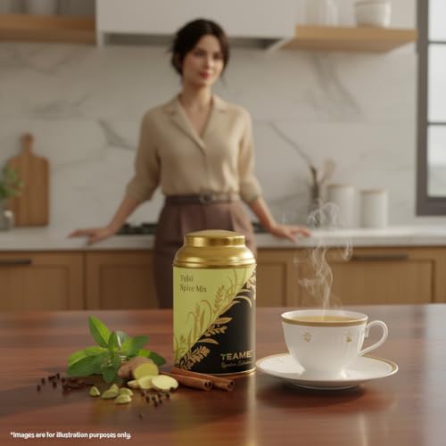 TE-A-ME Green Tea Tulsi Mix