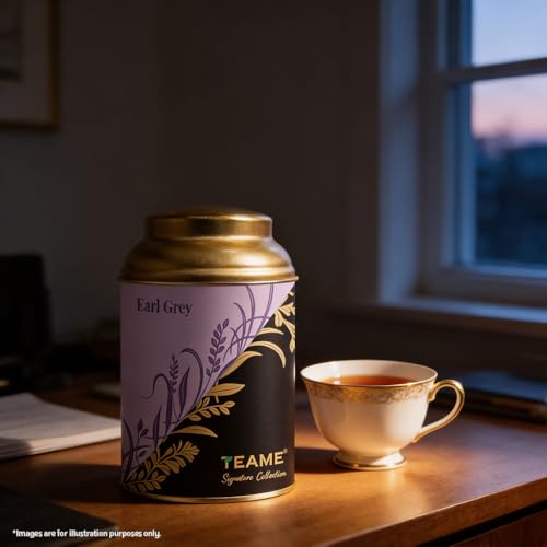 TE-A-ME Earl Grey Tea Tin 50 Grams | Black Tea | Earl Grey Tea - Image 5