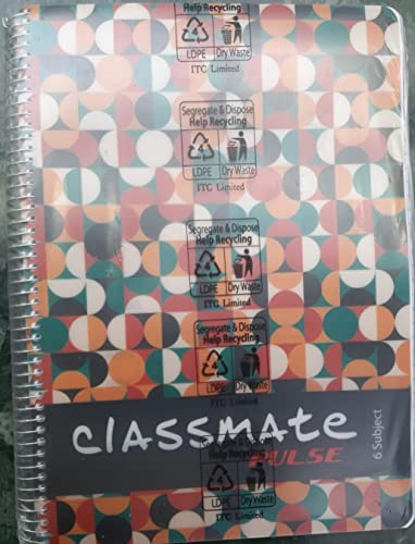 Classmate Pulse 6 Subject Spiral