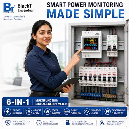 Blackt Electrotech BT710FM Multifunctional Digital Energy Meter - Image 4