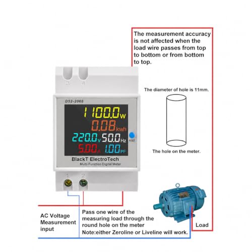 Blackt Electrotech BT710FM Multifunctional Digital Energy Meter - Image 5
