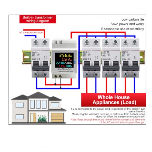 Blackt Electrotech BT710FM Multifunctional Digital Energy Meter - Image 6