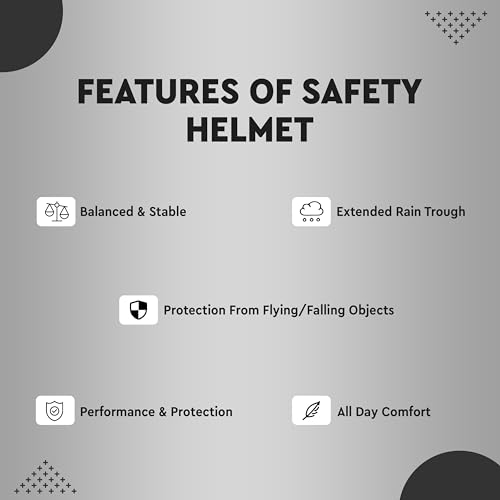 Robustt Safety Helmet - White