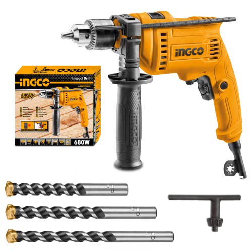 INGCO Impact Drill Set, 680W