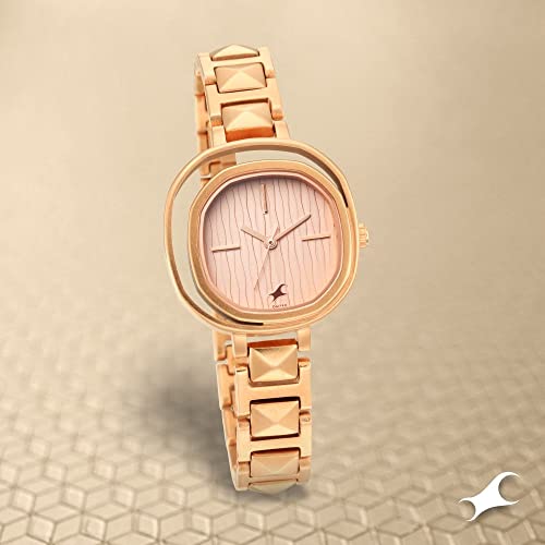 Fastrack Opulence Quartz Analog Pink