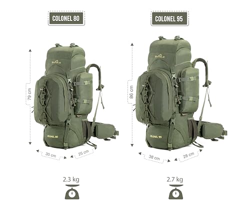 TRIPOLE Colonel Metal Frame 80L
