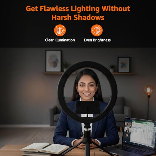 Amazon Basics 10-inch Ring Light
