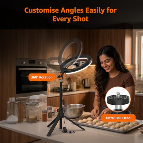 Amazon Basics 10-inch Ring Light