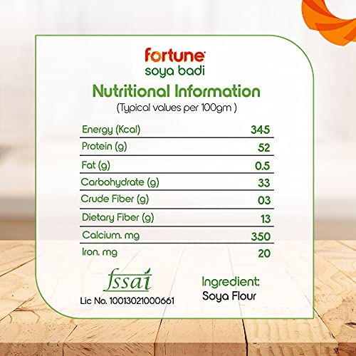 Fortune SOYA Chunks Pouch, 1kg 10% Extra - Image 2